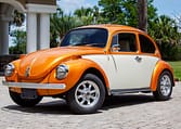 1972 Volkswagen VW Super Beetle Impora orange restored 1600cc 4 speed manual sun roof 4