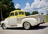 1949 Chevrolet 3100 5 Window Yellow White 23