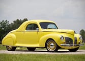1941 Lincoln Zephyr Coupe Yellow 1