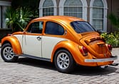 1972 Volkswagen VW Super Beetle Impora orange restored 1600cc 4 speed manual sun roof 42