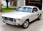 1966 Ford Mustang White 3