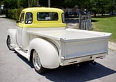 1949 Chevrolet 3100 5 Window Yellow White 21