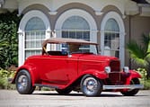 1932 Ford Deuce Cabriolet Red 1