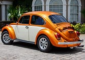 1972 Volkswagen VW Super Beetle Impora orange restored 1600cc 4 speed manual sun roof 41