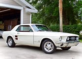 1966 Ford Mustang White 6