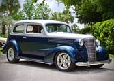 1938 Chevrolet Master DeLuxe Humpback Blue Silver 1
