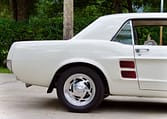 1966 Ford Mustang White 8