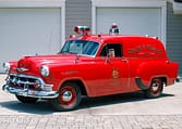 1953 Chevrolet Sedan Delivery Ambulance all steel 3 9L 235 inline 6 3 speed manual 2 2