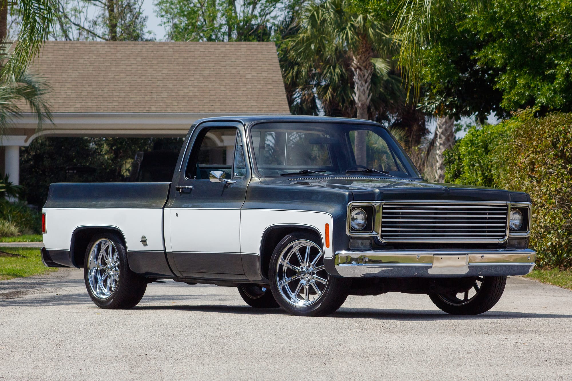 1977 Chevy C 10 Shortbed 305 SBC Power Steering 7