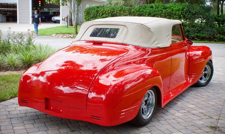 1941 Plymouth Convertible Red 19
