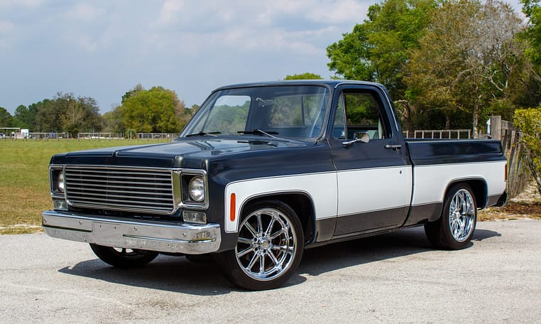 1977 Chevy C 10 Shortbed 305 SBC Power Steering 23