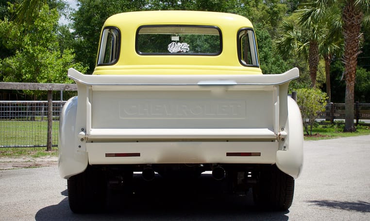 1949 Chevrolet 3100 5 Window Yellow White 19