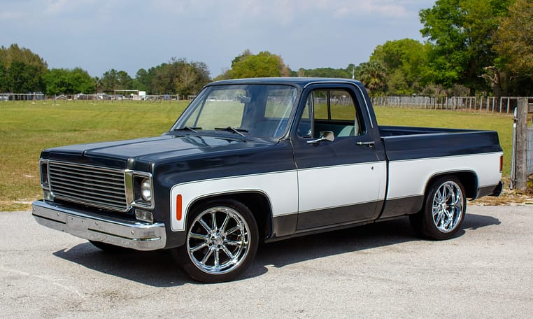 1977 Chevy C 10 Shortbed 305 SBC Power Steering 27
