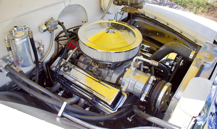 1949 Chevrolet 3100 5 Window Yellow White 30