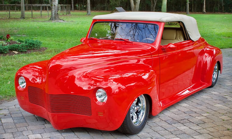 1941 Plymouth Convertible Red 3