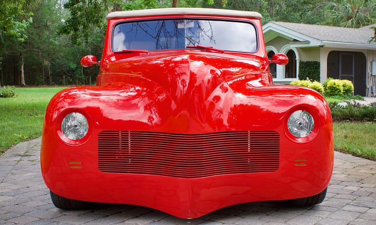 1941 Plymouth Convertible Red 5