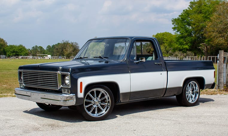 1977 Chevy C 10 Shortbed 305 SBC Power Steering 25