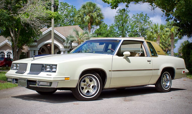 1981 Oldsmobile Cutlass Supreme White 1