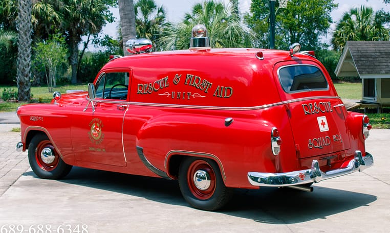 1953 Chevrolet Sedan Delivery Ambulance all steel 3 9L 235 inline 6 3 speed manual 2 47