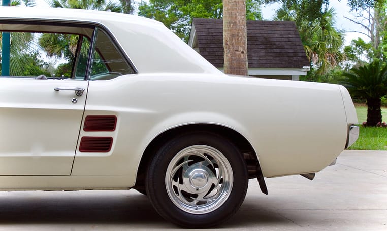 1966 Ford Mustang White 11
