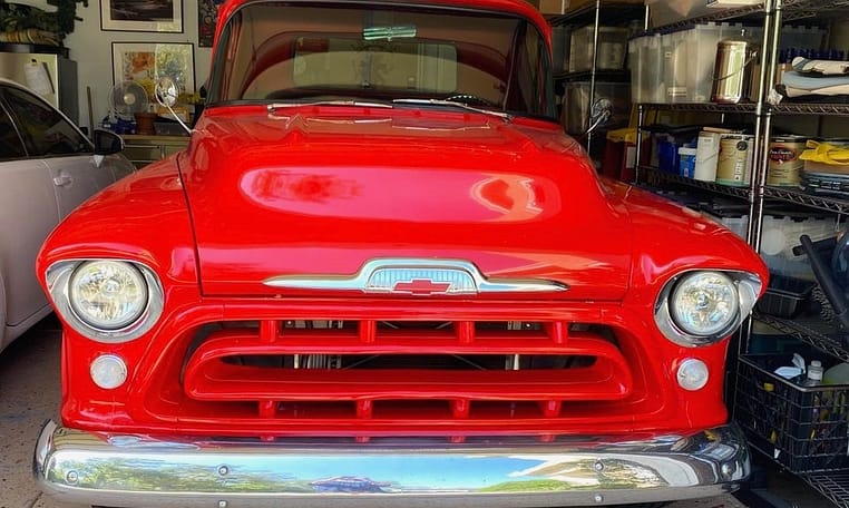 1957 Chevrolet 3100 Red 3
