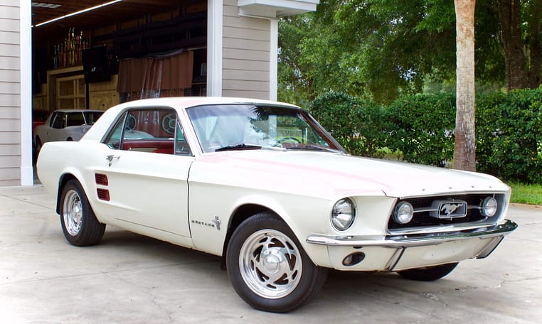 1966 Ford Mustang White 5