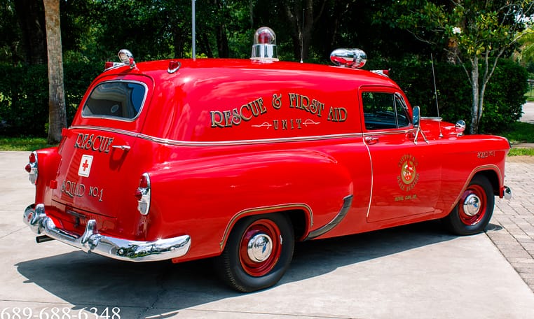 1953 Chevrolet Sedan Delivery Ambulance all steel 3 9L 235 inline 6 3 speed manual 2 69