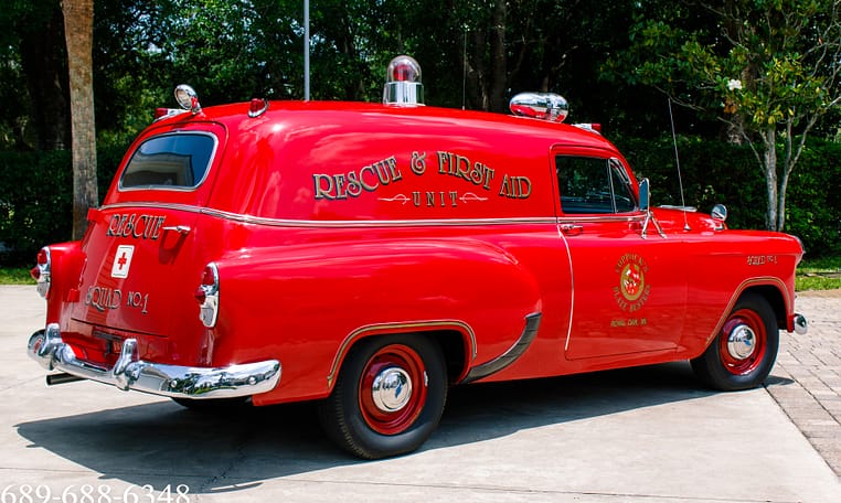 1953 Chevrolet Sedan Delivery Ambulance all steel 3 9L 235 inline 6 3 speed manual 2 70
