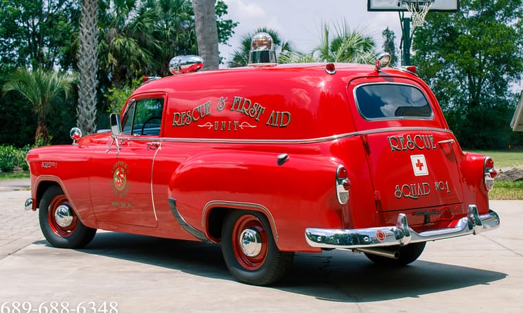 1953 Chevrolet Sedan Delivery Ambulance all steel 3 9L 235 inline 6 3 speed manual 2 49