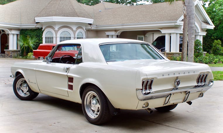 1966 Ford Mustang White 17