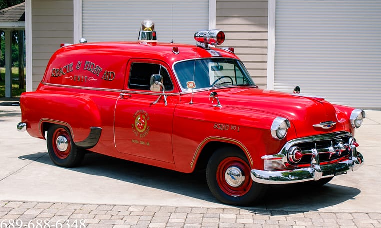 1953 Chevrolet Sedan Delivery Ambulance all steel 3 9L 235 inline 6 3 speed manual 2 32