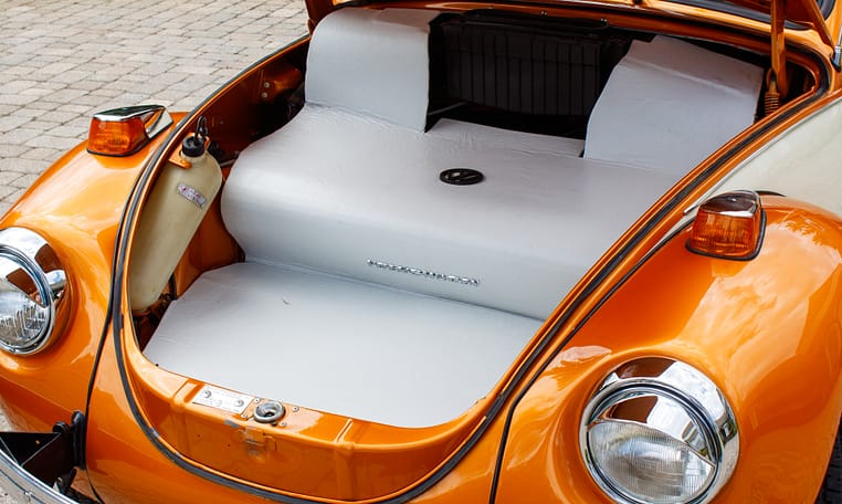 1972 Volkswagen VW Super Beetle Impora orange restored 1600cc 4 speed manual sun roof 95