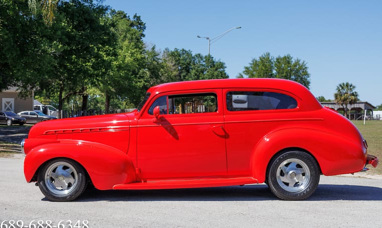 1940 Chevrolet Master DeLuxe Red 4