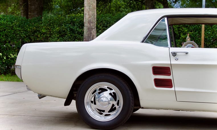1966 Ford Mustang White 8