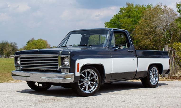 1977 Chevy C 10 Shortbed 305 SBC Power Steering 21