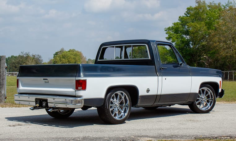 1977 Chevy C 10 Shortbed 305 SBC Power Steering 44