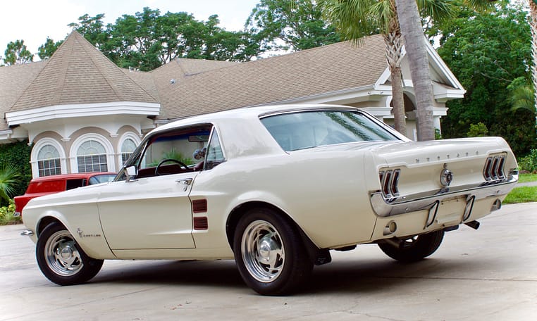 1966 Ford Mustang White 18