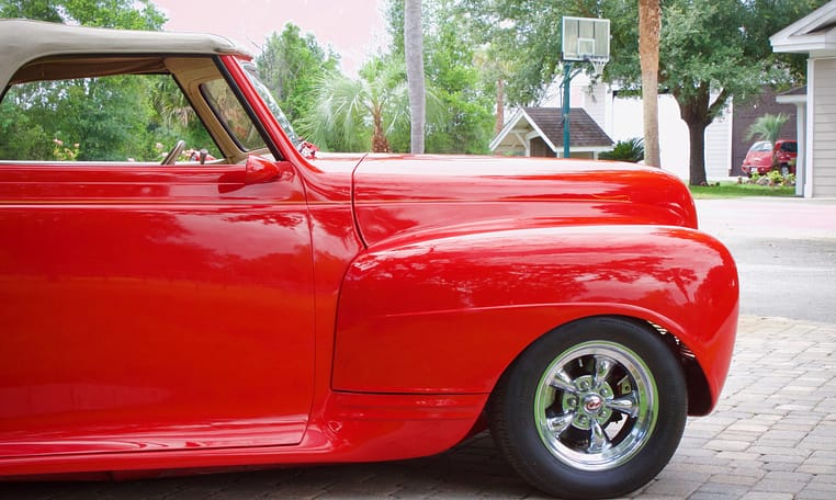 1941 Plymouth Convertible Red 11