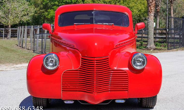 1940 Chevrolet Master DeLuxe Red 2