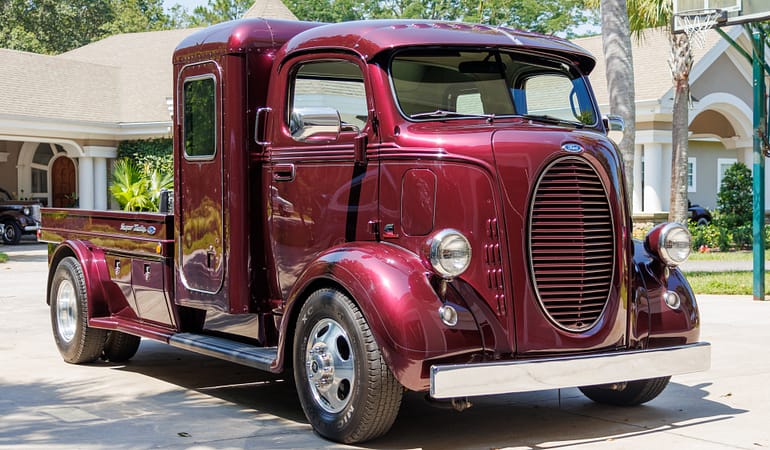 1938 Ford COE Classic Diesel Truck Blog Post Featured Photo