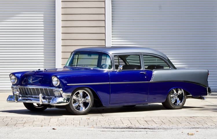 1956 Chevrolet 210 Post Blue