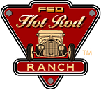 The FSD Hot Rod Ranch Logo logo is trademarked