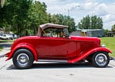 1932 Ford Deuce Cabriolet glass body street rod supercharged 8