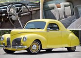 1941 Lincoln Zephyr Coupe All Steel Restomod