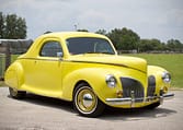 1941 Lincoln Zephyr Coupe Yellow 2