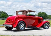 1932 Ford Deuce Cabriolet glass body street rod supercharged 18