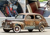 1941 Ford Tudor Deluxe 2 Door Sedan Rat Rod Collage