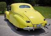 1941 Lincoln Zephyr Coupe Yellow 20