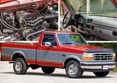 1995 Ford F 150 XLT Short Bed Pickup Truck