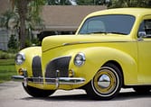 1941 Lincoln Zephyr Coupe Yellow 5